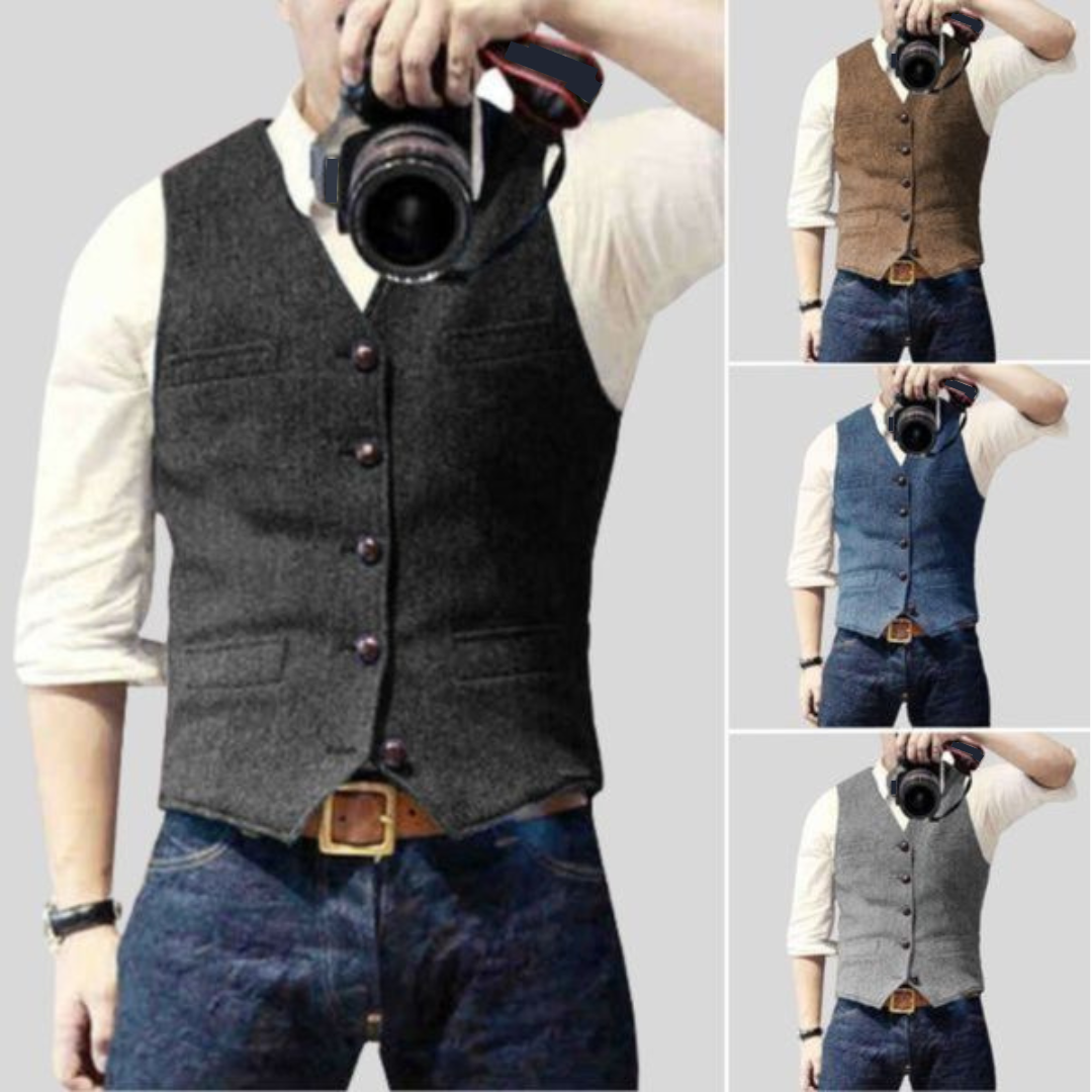 James Men's Tailored Vest