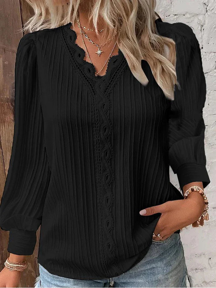 Sophia™ Blouse with Lace Details