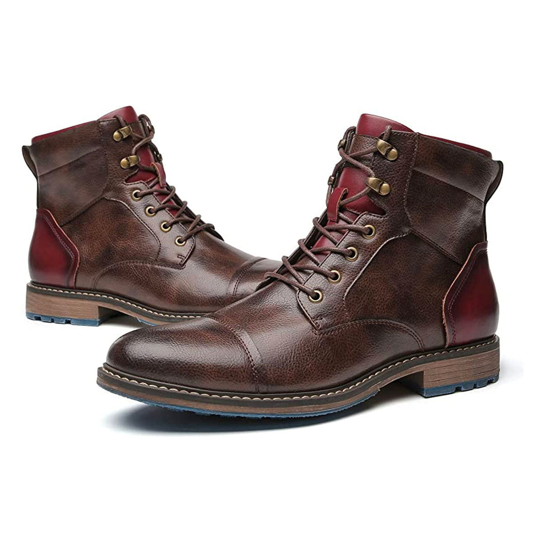 Heritage Leather Oxford Boots