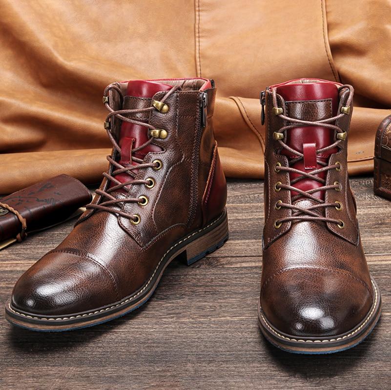 Heritage Leather Oxford Boots