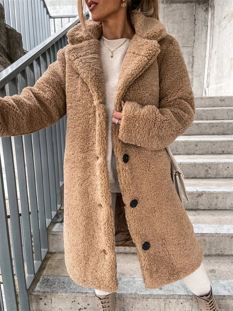 Ella Faux Shearling Coat