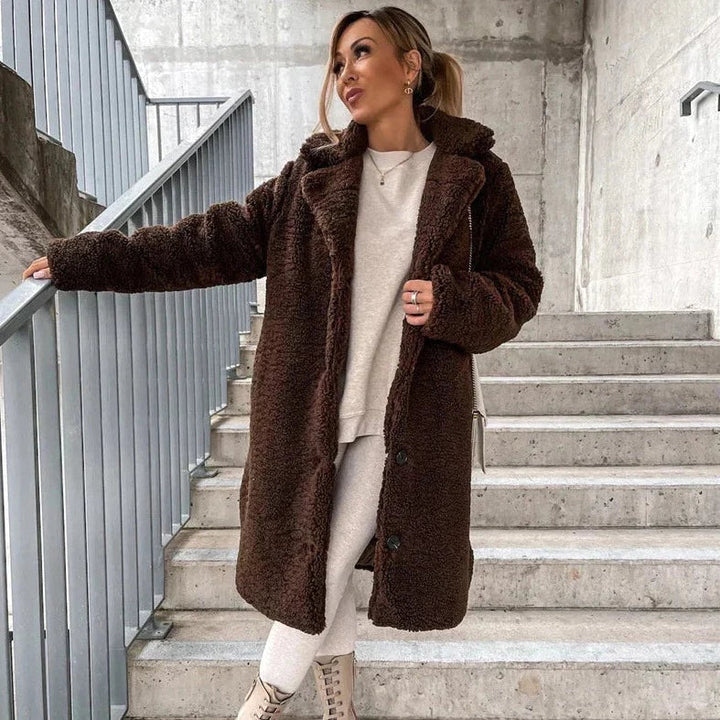 Ella Faux Shearling Coat