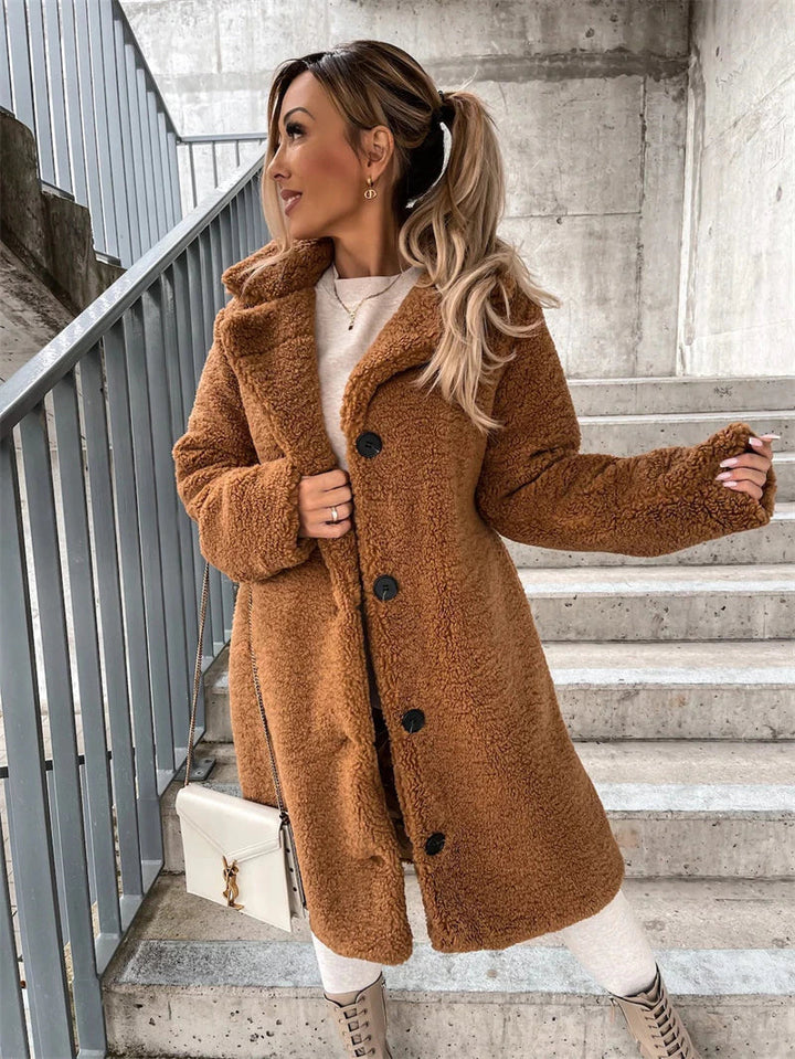 Ella Faux Shearling Coat