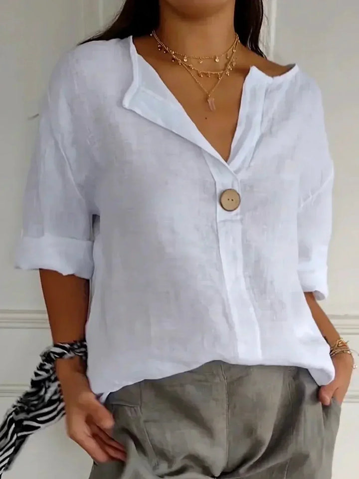 V-Neck Blouse