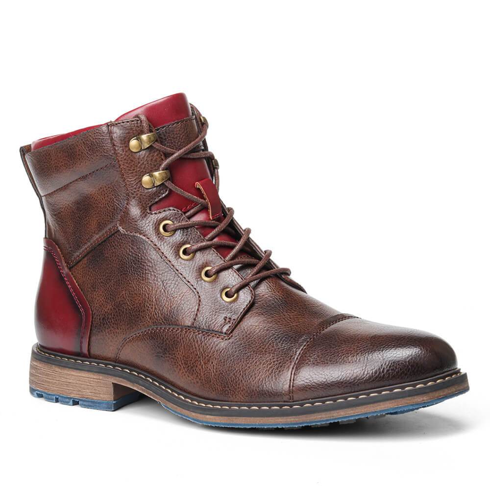 Heritage Leather Oxford Boots